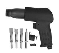 Martillo neumático, herramienta de pala, cincel de aire industrial potente de tipo recto KP-763, cincel de aire de impacto potente, material de acero de aleación (Estilo japonés)