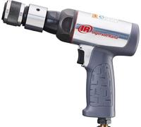Ingersoll Rand Kit martillo neumático 123MAXH, cañón corto, Juego cinceles 5 piezas, retenedor cambio rápido, herramienta eléctrica ligera y antivibracción con caja transporte