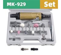 Martillo neumático, Máquina neumática de grabado y rectificado, rectificadora, reparación neumáticos automóviles(MK-929 Set)