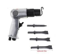 Martillo neumático profesional de 9190 y 190mm, palas de aire de pistola de mano, cinceles de Gas pequeños, removedor de óxido, herramientas neumáticas de corte(9150 with 4 Shovels)