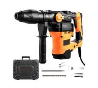 Martillo Neumático, Taladro percutor rotativo de 1600 W, perforación máxima 42 mm, 3 modos, con cable, demolición, astillado metal, martillo neumático for romper hormigón