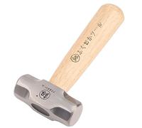 Martillo octogonal de acero carbono con de madera maciza pulido y textura única, adecuado para decoración e ingeniería del hogar Martillo de renovación del hogar de herramientas de resistente