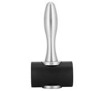 Martillo para artesanía en cuero, martillo para tallado en cuero con cabeza de nylon y mango ergonómico de aluminio, herramienta ligera para grabado y perforación DIY de accesorios (Mango de aluminio