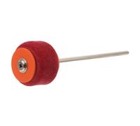 Martillo para Batería de Fieltro para Bombo, Pedal Jazz Rojo Naranja | Metal y Fieltro, Diseño Reforzado Muelle y Cadena, para Ensayo y Directo, para Principiantes