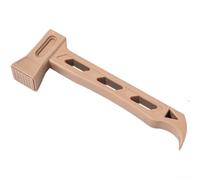 Martillo para tienda de campaña, herramienta ligera de camping con plástico PE que absorbe los golpes, mango ergonómico antideslizante para senderismo al aire libre y configuración de tienda de