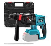 Martillo Percutor sin Cable 21V, Martillo Demoledor con 3 Modos, Velocidad de 4000 BPM, Compatible con Batería Makita 21V, Taladro SDS Plus 1-1/4 Pulgadas, Mango Ajustable de 360°(Batería no incluida)