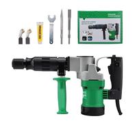 Martillo Perforador 1400 W, Martillo Demoledor, Rompedor de Hormigón, SDS-Plus | Fuerza de impacto 30 J | 3600 RPM | Mango Antivibración, incl Cincel Puntiagudo y Plano para Cincelar Hormigón, Pizarra