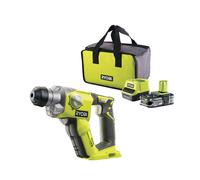 Martillo perforador a batería sds plus ryobi 18v ion litio 1,3j