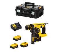 Martillo Perforador DeWALT DCH253P3 (3 x 5,0 Ah + DCB115 + TSTAK II)