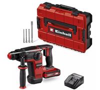 Einhell Professional Martillo perforador a batería TP-HD 18/28Li+4(1x3,0Ah) | PXC | 18 V | Brushless | 3 J | SDS-Plus | 4 funciones | batería 3,0 Ah + cargador | Maletín | 3 brocas + cincel plano