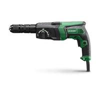 Martillo perforador HIKOKI 830W, 2,9 J (SDS-plus) con portabrocas de sujeción rápida de 13 mm para taladrar hormigón hasta Ø 26 mm DH26PMCW1Z