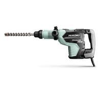 Martillo perforador HIKOKI de 1.500 W sin escobillas, 12,2 J (SDS-max) con mango de baja vibración (LVH) para taladrar hormigón hasta Ø 45 mm DH45MEWSZ