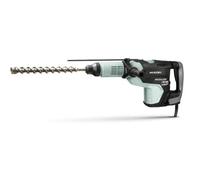 Martillo perforador HIKOKI de 1.500 W sin escobillas y 18,8 J (SDS-max) con protección del usuario contra vibraciones (UVP) para taladrar hormigón hasta 52 mm DH52MEYWSZ
