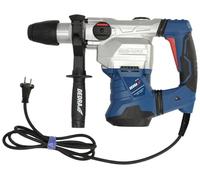 Martillo perforador, martillo perforador DEDRA, potencia 1500 W, 12 J, SDS-MAX en hormigón, 40 mm, luz LED, 4100 ppm/1 min, 520 rpm, peso 6,8, voltaje: 230 V/50 Hz