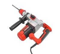 Martillo perforador SDS-Plus de 220 V, martillo perforador cincelador, con maletín, con broca y kit de cinceles, para taladrar, fresar y romper cemento, paredes y pisos, 0 a 930 rpm