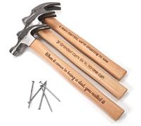 Martillo personalizado | Diseñe un regalo realmente único | Grabado con láser | Excelente idea de regalo para el Día de San Valentín, Día del Padre, cumpleaños y aniversario