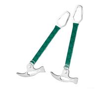 Martillo plegable con ángulo de garra ajustable, diseño compacto ligero para carpintería y bricolaje, martillo multiherramienta con puntas hexagonales