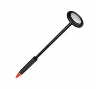 Martillo reflejo de tendón, martillo de reflejo cuadrado con respuesta superficial punta, herramienta de diagnóstico muscular para adultos, niños, médicos, enfermeras (18 cm)