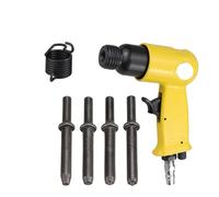 Martillo remachador neumático profesional de mano for remaches semitubulares/remaches sólidos, clavos cabeza redonda, M3, M4, M5 y M6(3 4 5 6mm hollow)