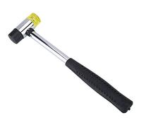 Martillo versátil para lutai para guitarra con cabezales dobles de goma y plástico - Fácil de reemplazar - Pequeño y ligero - Mango antideslizante - Para reparar teclas, cejillas y