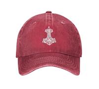 Martillo Vikingo Trueno Mujer Hombre Sombrero Clásico Snapback Cap Ligera Gorras Vaquera para Aire Libre Verano Deporte