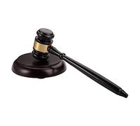 Martillo y bloque de madera para subastas de abogados, accesorios de escritorio elegantes para presidente de club local, juego de martillos pequeños multiusos