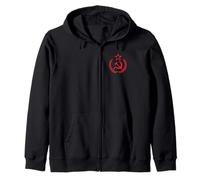 MARTILLO Y CORONA DE SICKLE URSS UNIÓN SOVIÉTICA Sudadera con Capucha