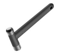 Martillos de alto carbono TPR con mango antideslizante, multifunción, for carpintería, herramientas manuales for el hogar, 1 unidad.(0.25kg Black)