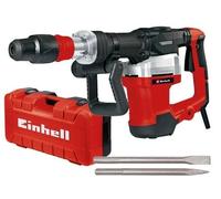Einhell Martillo de demolición TE-DH 32 (1500 W, 32 J, 1900 min-1, portaherramientas SDS-max, mango principal amortiguado contra las vibraciones+empuñadura suave, incl. cincel de punta/plano, e-box)