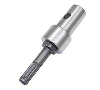 Martillos eléctricos de conversión de manga de biela de conexión convertidores de vástago redondo, 2 ranuras, herramienta adaptadora de broca en ángulo para conductor