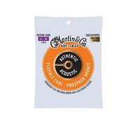 MARTIN 3 Pack Cuerdas para guitarra acústica, Flexible Core Custom Light 11/52, 98/2 Bronce fosforoso (MA535FXPK3)