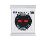 MARTIN 3 Pack Cuerdas para guitarra acústica Retro Acoustic, Monel - aleación de níquel/cobre macizo, Custom Light 11-52 (MM11PK3)