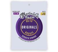 MARTIN Acoustic Bronze Originals, bronce 80/20, Custom Light 11-52 (M175)