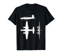 Martin B-26 Marauder WW2 Plano de avión bombardero Camiseta