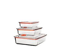 Martin Berasategui Set 3 Recipientes Cristal Temperado