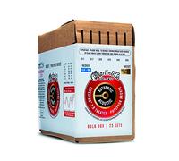 MARTIN Cordes de guitare acoustique, Lifespan 2.0 Medium 13-56, 92/8 phosphore bronze, 25 jeux (BULK-MA550T)