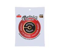 MARTIN Cuerdas para guitarra acústica, Lifespan 2.0 Light 12-54, 98/2 Bronce fosforoso (MA540T)