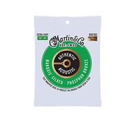MARTIN Cuerdas para guitarra acústica, Marquis Silked Custom Extra Light 10/47, 98/2 Bronce fosforoso (MA530S)
