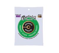 MARTIN Cuerdas para guitarra acústica, Marquis Silked Custom Light 11/52, 98/2 Bronce fosforoso (MA535S)