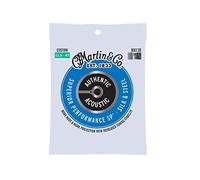 MARTIN Cuerdas para guitarra acústica, Superior Performance Silk&Steel Custom 11.5/47, acero y seda (MA130)