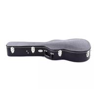 MARTIN Estuche OM/000 14 trastes Olive Drab para Guitarra, Moldeado, rígido, Negro, Terciopelo Verde (12C0073-433)