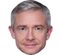 Martin Freeman (Smile) Mascaras de personajes famosos, caras de carton