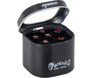 Martin Guitar Bridge Pin Liquid Metal Black