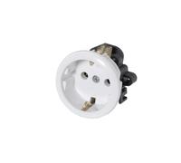 Martin Kaiser 1-Way Inbuilt Device Socket With Shutter Negro - 490K/kws [40 Piezas]