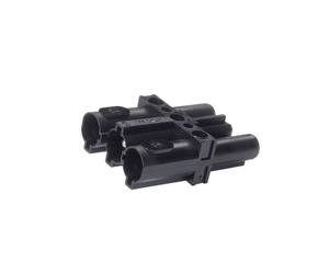 Martin Kaiser AC 166 Conector de acoplamiento tripolar negro - 1157/sw [5 piezas]