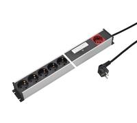 Martin Kaiser Regleta Master Slave de 6 vías con cable de 3M (Enchufe Europeo) - 1171ZL6L-SW3 [10 Piezas]