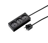 Martin Kaiser Toma de corriente de 3 vías sin conexión a tierra 16Amp con cable de 1,5m (Enchufe Europeo) - 511ZL/15/sw [20 Piezas]