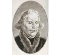 Martin Luther 1483 - 1546. Profesor alemán de teología compositor sacerdote y monje. Ilustración de Gordon Ross artista e ilustrador estadounidense (1873-1946) de Living Biographies of Religious