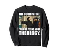 Martin Luther 95 Meme Painting Reformation Day Gift Sudadera