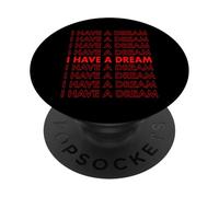 Martin Luther King Jr. Día Tengo Un Sueño Retro PopSockets PopGrip Adhesivo